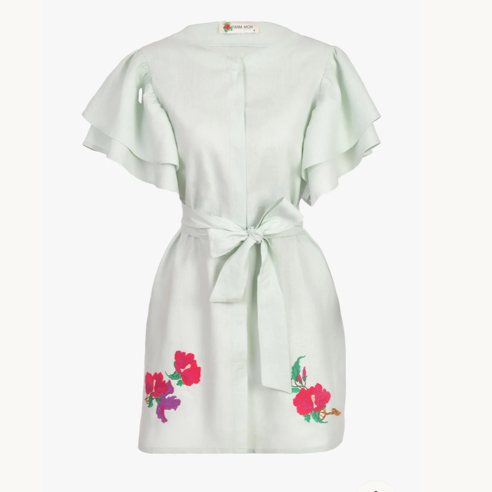 Fanm Mon Kelly Embroidered Dress